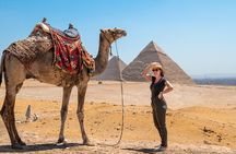 Giza Pyramids, Saqqara & Memphis Tour with Camel Ride & Lunch