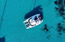 Private Mykonos Catamaran Day Cruise with Meals & Water Toys