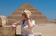 Giza Pyramids, Saqqara & Memphis Tour with Camel Ride & Lunch