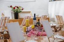 Painting Workshop with Wine and Greek Appetizers 