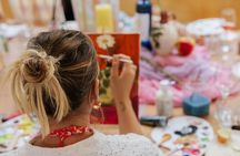 Painting Workshop with Wine and Greek Appetizers 