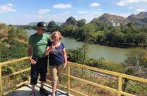 Floating and Railway Markets and Erawan Waterfall (Group Tour)