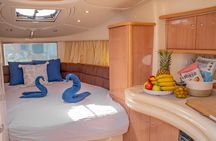 Private Romantic Dinner on a Yacht + 1 Night for 2 People