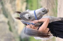 Horse Back Riding in Cappadocia with hot air balloons 
