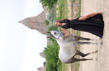 Horse Back Riding in Cappadocia with hot air balloons 