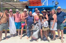 Private Boat charter to Crystal & Blue Lagoon, Caves & Comino