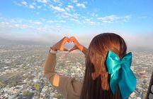 Hot air balloon flight + transportation from Mexico City 
