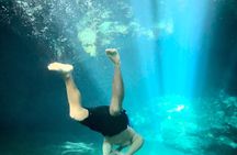 E-bike cenote jungle city tour in Playa del Carmen