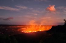 Volcano National Park and Rainbow Fall in Hilo, Hawaii