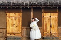 Hanbok Experience & Seasonal Half-Day Private Package Tour 