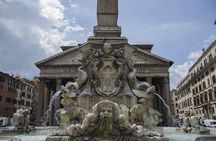 Pantheon, Trevi Fountain and Caravaggio tour with virtual guide 