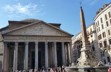 Pantheon, Trevi Fountain and Caravaggio tour with virtual guide 