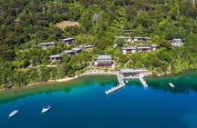 Bay of Many Coves, Marlborough Sounds- Heli-lunch from Wellington