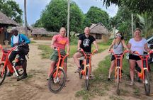 Diani Beach Village Tour on a Bike with Hotel Pickup