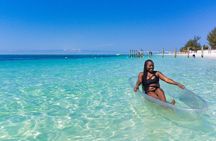 Beach Day and Clear Kayak Photoshoot in Bahamas