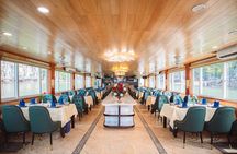 Halong Excursion Deluxe Cruise with Lunch, Kayak & Sunset Party