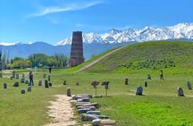 1 Day to Burana Tower, Kok Moinok Canyon, Hot Springs