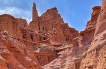 1 Day to Burana Tower, Kok Moinok Canyon, Hot Springs
