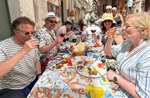 Sicilian Food tour and wine tasting in Ortigia in Syracuse