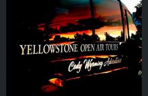 Yellowstone Open Air GLASS TOP/CONVERTIBLE Tour PU@Canyon Village