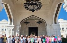 Abu Dhabi City Tour of Grand Mosque, Palace, Louvre, and Ferrari