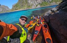 Explore Reinefjord by kayak (3 hours)