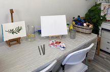 Painting on Canvas with a Local