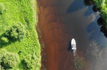 Guided Midnight Sun Fishing and Sightseeing Boat Tour