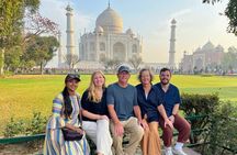 Private Taj Mahal, Agra Fort & Baby Taj Tour from Delhi by Train