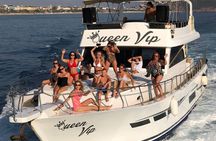  Alanya VIP Yacht Tour With Lunch and Unlimited Soft Drink