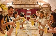Pasta Cooking Class in Rome: Make Fettuccine & Tiramisu with Wine