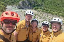 Electric Mountain Bike in Vjosa River Albania 