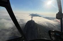 Rio de Janeiro: Helicopter flight in Christ the Redeemer