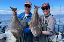4HR Ketchikan Halibut Hunt Fishing Excursion & Wildlife Viewing 