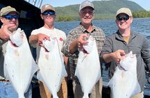 4HR Ketchikan Halibut Hunt Fishing Excursion & Wildlife Viewing 