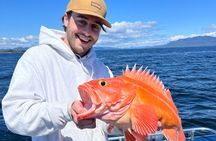 Private Ketchikan Fishing Combo & Whale Watching/ Wildlife 5 HR