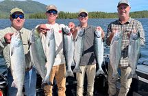 Private Ketchikan Fishing Combo & Whale Watching/ Wildlife 5 HR