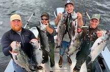 Private Ketchikan Fishing Combo & Whale Watching/ Wildlife 5 HR