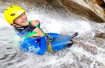 Extreme Canyoning With Waterfall Rappelling near Geilo in Norway