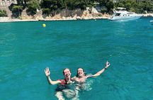 Cagnes : Snorkeling & Scenic Swim Stop to Cap d' Antibes