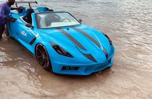 Customized Jet-Car with Bamboo rafting 