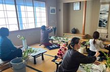 2 Hours Flower Arranging (Ikebana) Class @Temple /Tokyo・Ota-ku