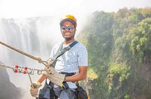 Abseiling at Victoria Falls