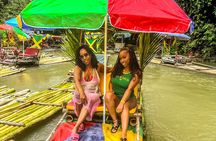 Bamboo River Rafting with Limestone Foot Massage 