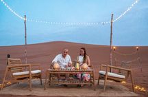 Private Dinner in the dunes in the Mleiha National Park