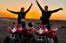 Marrakech: Quad tour in the Palmeraie and desert jbilet