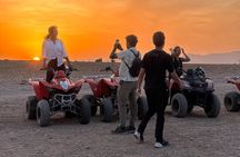 Marrakech: Quad tour in the Palmeraie and desert jbilet