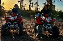 Marrakech: Quad tour in the Palmeraie and desert jbilet