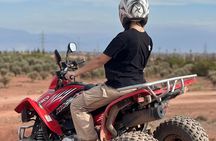 Marrakech: Quad tour in the Palmeraie and desert jbilet
