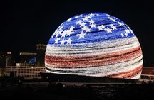 Private 1.5 Hour Sphere Las Vegas Guided Tour in an EVR car